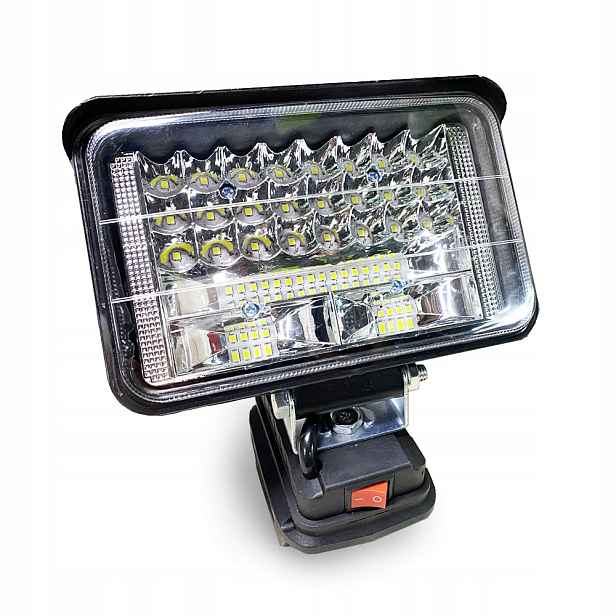 Lampa Pro Makita 18V halogen Pracovní Lampa Svítilna 48LED 48W