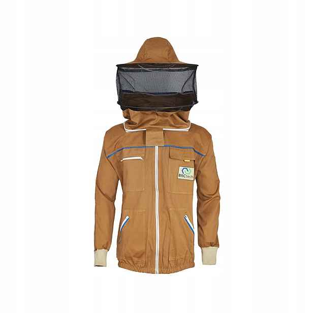 Mikina s kloboukem, kovový zip Premium BRCtech vel: XL