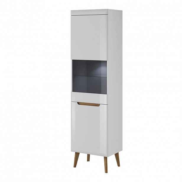 MASSENO VITRÍNA NORDICO 53/197/40 cm Bílá