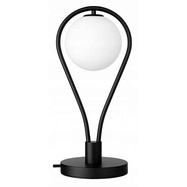 Noční lampa stolní elegantní černá Milano Rosa