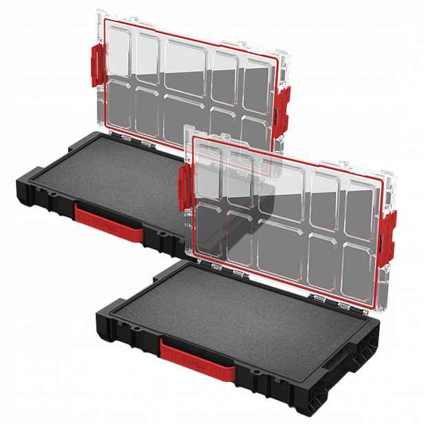 Qbrick System Pro Organizer100 MultilayerFoamInserts pěnová krabička x2