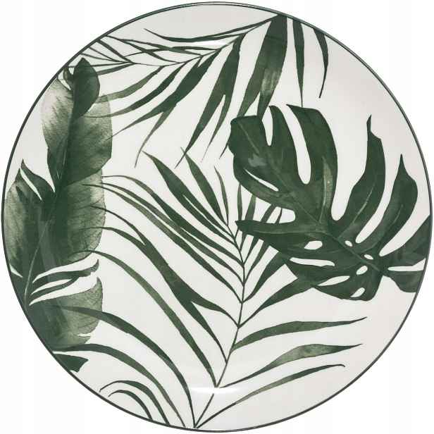 Sada Dezertních Talířů, Talíř Monstera Listy