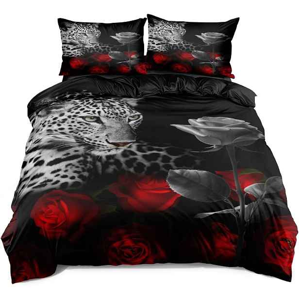 Dxhome Sada povlečení 135 x 200 cm 1 x 80 x 80 cm