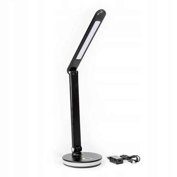 Stolní lampa Rgb 12W s nabíjecím portem černá