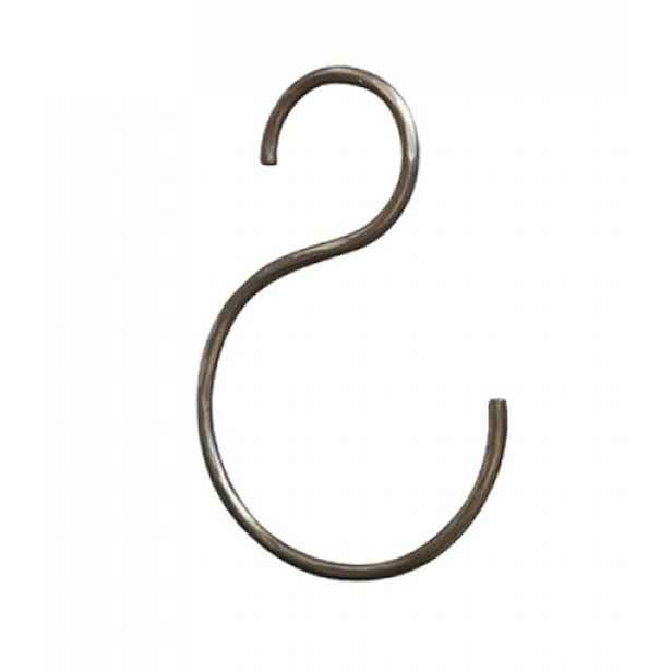 Bronzový antik kovový háček - 5*8 cm Chic Antique