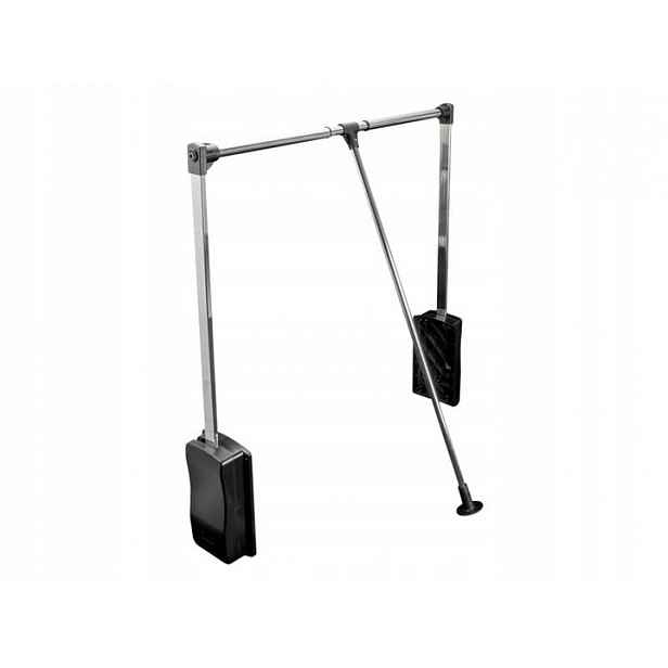 Pantograf Strong tyč do skříně Černá 69-94 cm