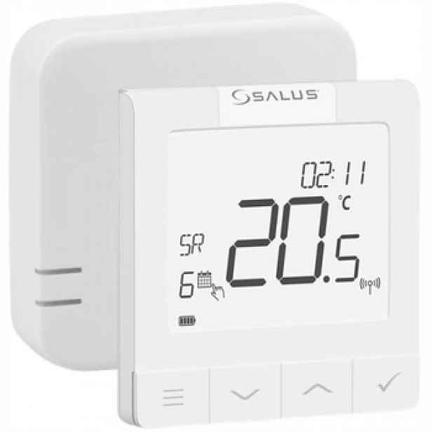 Salus Bezdrátový Nástěnný Týdenní Regulátor Opentherm Bílý