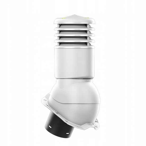 Větrací komín Smartline profil T18 fi 150 mm, zateplený, světle šedý