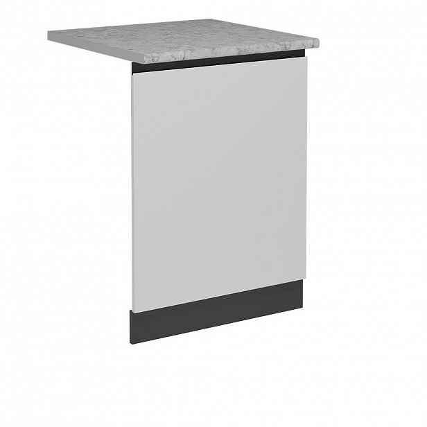Vicco ČELNÍ PANEL MYČKY R-Line Bílá 60 cm s pracovní deskou