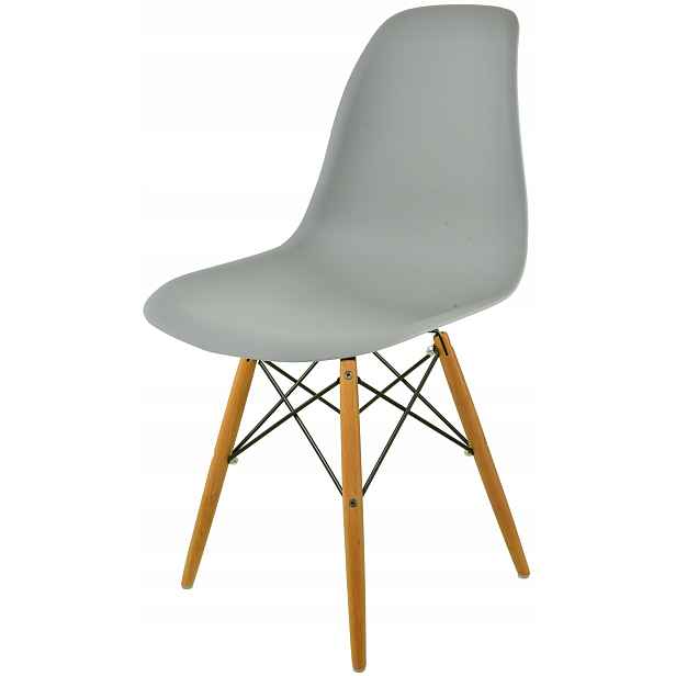 Křeslo Milano Design Dsw France Pan Světle Šedé