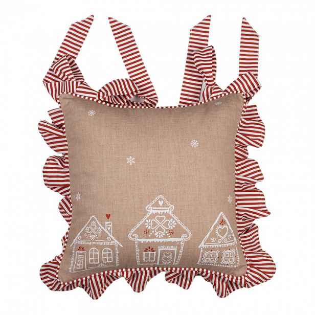 Povlak na pohovku z bavlny Gingerbread Bliss 40 x 40 cm