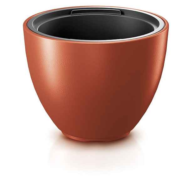Prosperplast Květináč s vkladem HEOSE III měděný, varianta 56,9 cm