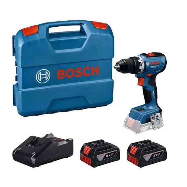 Bosch - 18V AKU vrtací šroubovák, 2x aku 5,0 Ah GBA, nabíječka 06019N3232