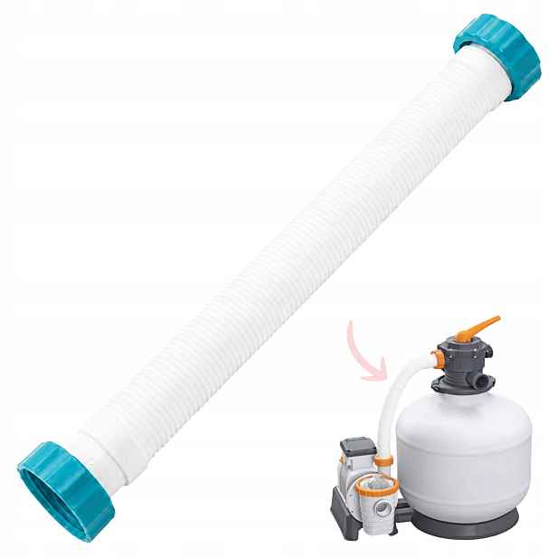 Krátká hadicová spojka trubka pro pískovou pumpu 58486 Bestway 55 kg 38 mm