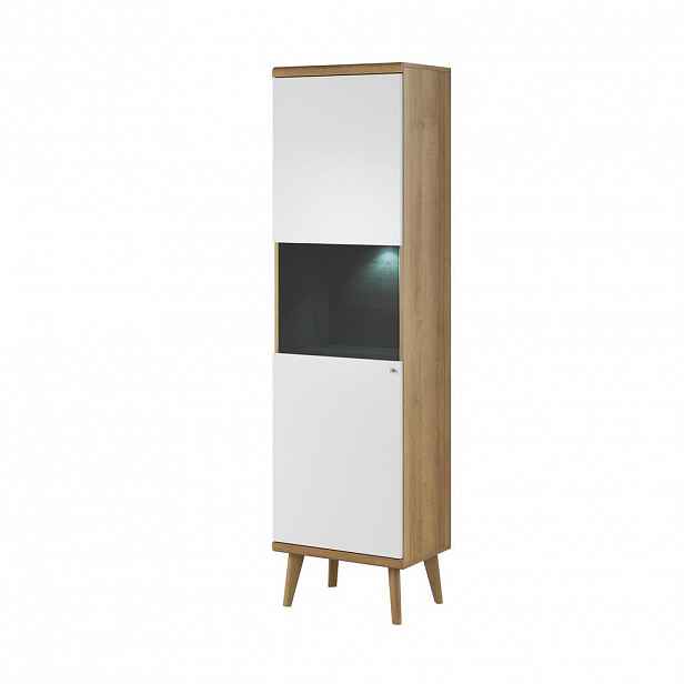 MASSENO VITRÍNA PRIMARIO 50/197/40 cm Dub