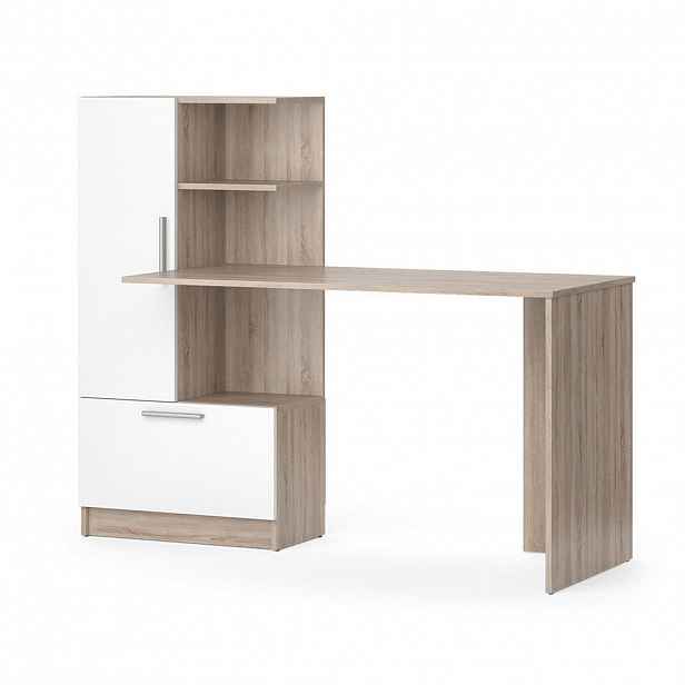Vicco PSACÍ STŮL Tomy Sonoma/bílá 150 x 59 cm
