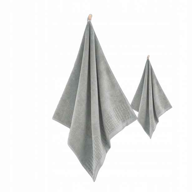 Zwoltex Paulo 3 Ab sada ručníků ručník šedá 50x100 70x140