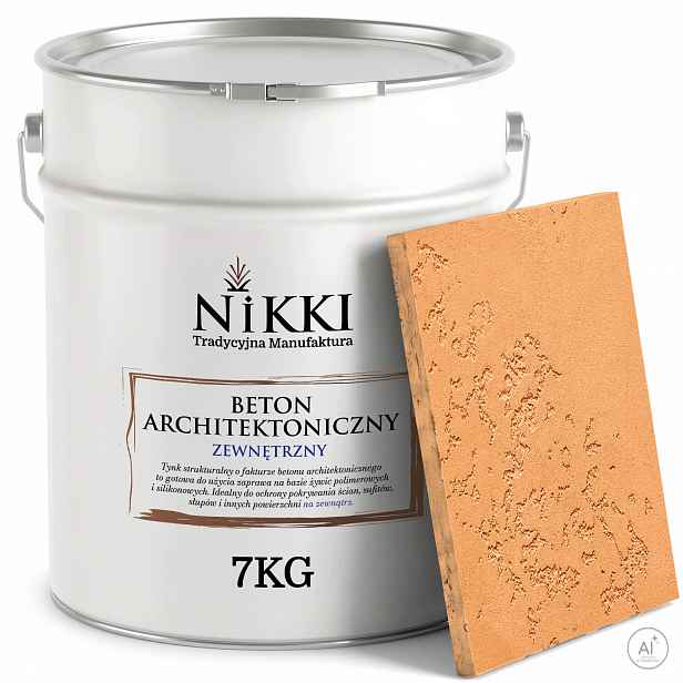 Fasádní omítka s architektonickou strukturou Betonu 7 kg Karamelová F596