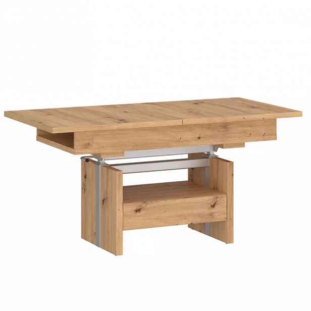 Konferenční stolek Cortado CRTT02 1S se zvedákem dub artisan