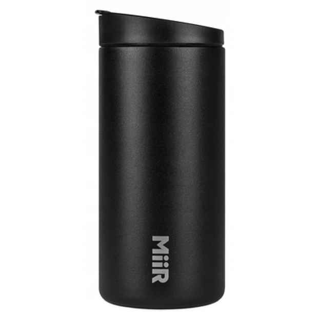 Termos termohrnek uzavíratelný s náustkem MiiR Travel Tu 350 ml černý