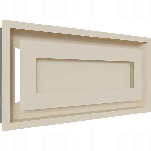 Ventilační mřížka krémová