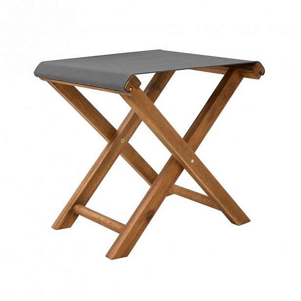 Butlers FISHERMAN Stolička - přírodní/šedá