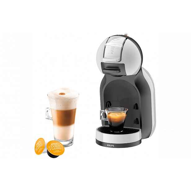 Kapslový kávovar KRUPS Nescafé Dolce Gusto Mini Me KP123B10 Arkticky šedý/Černý