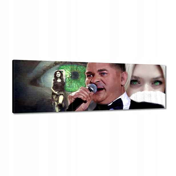 Obrazy 150x50 Zelené oči Zenek Vystoupení