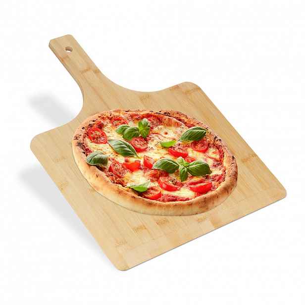 Relaxdays LOPATA Přírodní bambus 50x38 cm na pizzu
