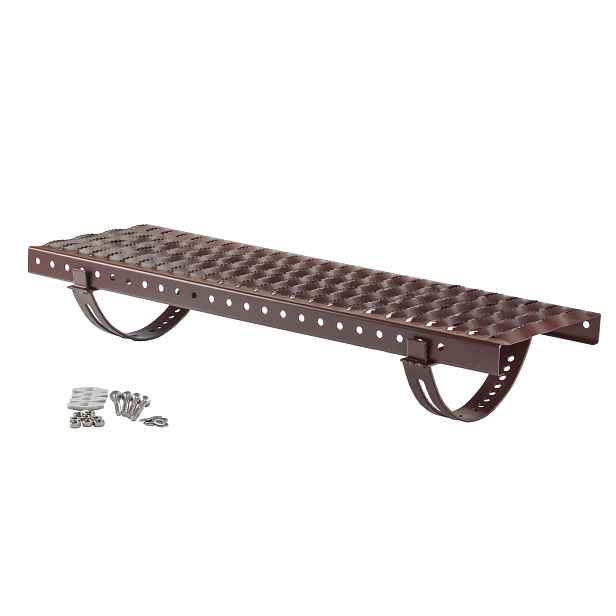 Plošina stoupací Betonpres tmavohnědá 250×800 mm