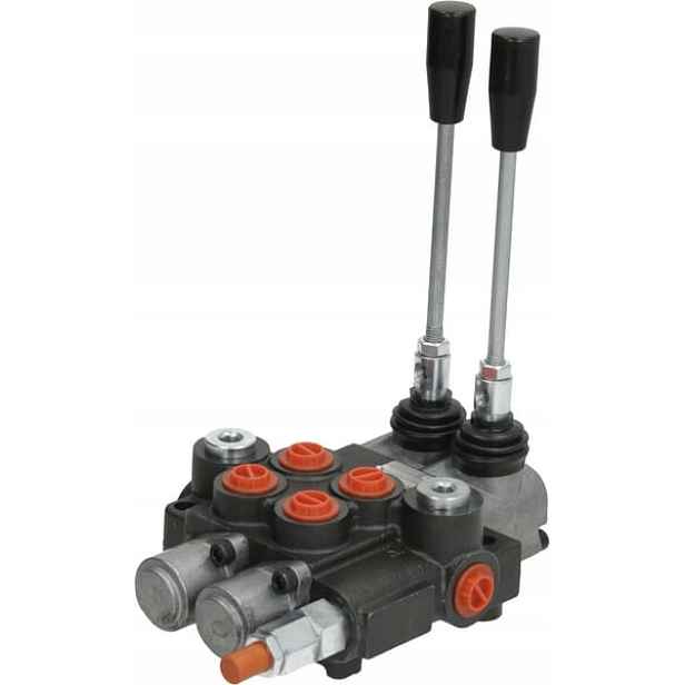 Hydraulický rozdělovač 2 sekční MBV5 50l/min 300BAR G3/8