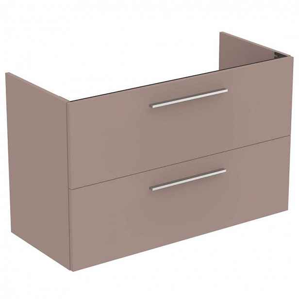 Ideal Standard i.Life A - Skříňka pod umyvadlo, 100x44x63 cm, 2 zásuvky, matná béžová T5257NH