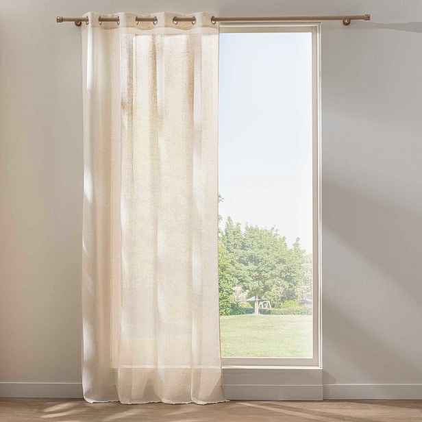 Krémový závěs 140x280 cm Sanya – douceur d'intérieur