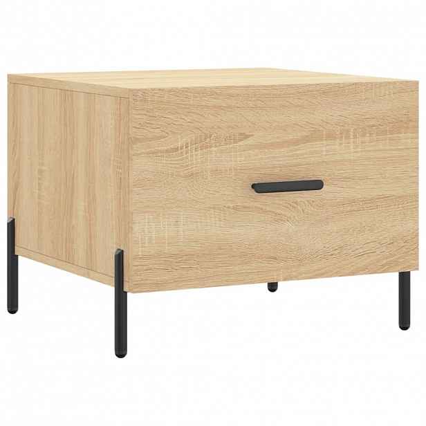 vidaXL Konferenční stolek dub sonoma 50 x 50 x 40 cm kompozitní dřevo