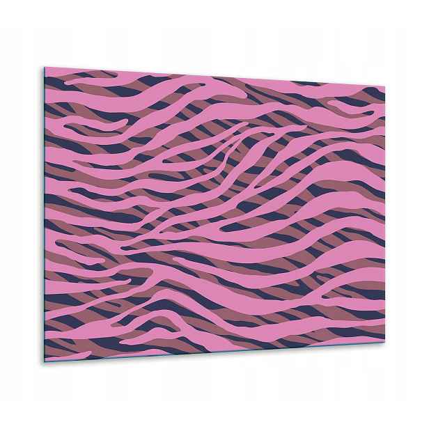 7v1 Skleněná Ochranná Deska Na Sporák 60x52 Zebra