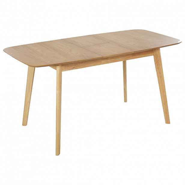 Beliani JÍDELNÍ STŮL 120-150/75/75 cm Světle hnědý Obdélníkový Madox