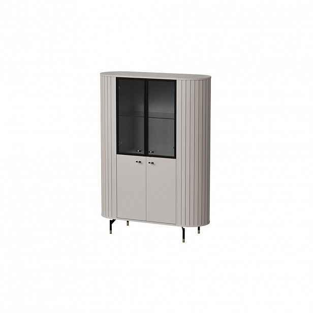 MASSENO VITRÍNA THIRA 112,3/155/40 cm Kašmír