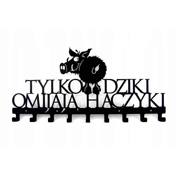 Věšák na oblečení a klíče Divoký Obcházejí Háčky