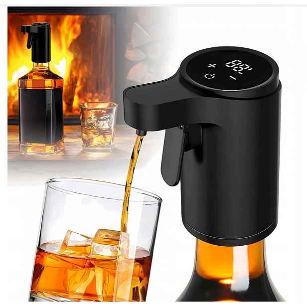Dávkovač nalévač Dávkovač na víno a alkohol s Whiskey Aeratorem