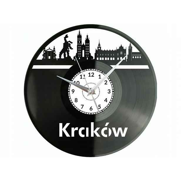 Krakov Město Polsko Nápad na Dárek Nástěnná Dekorace z vinylové desky
