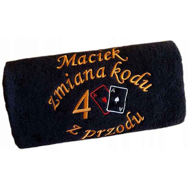 Dárek pro milovníka pokeru, milovníka pokeru, Narozeniny, ručník s kartami