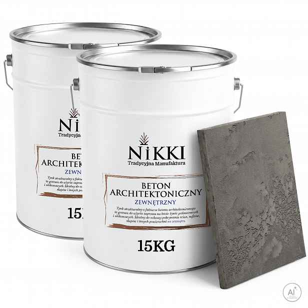 Fasádní omítka s architektonickou strukturou Betonu 2x 15 kg, šedá tmavá