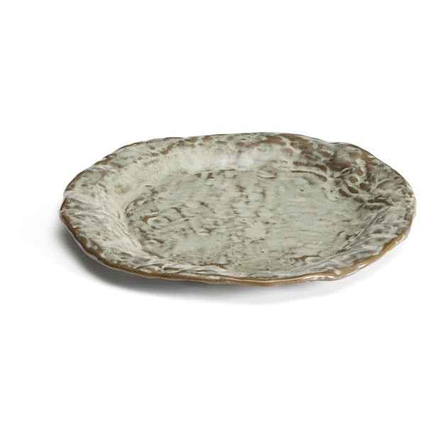 Šedý dezertní  keramický talíř ø 21 cm Alenia – Kave Home