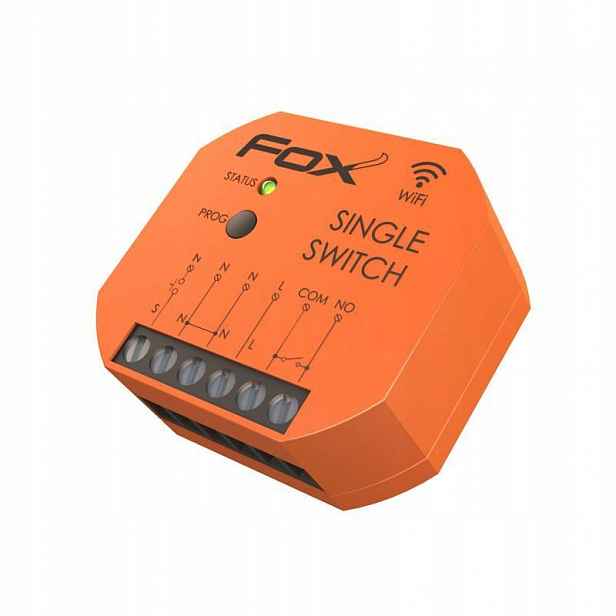 Fox Jednokanálový Wi-Fi relé 230V