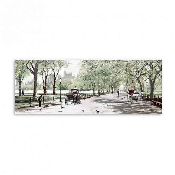 Obraz Styler Canvas Watercolor Central Park II, 60 x 150 cm