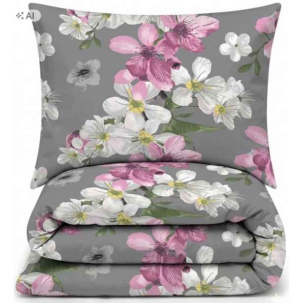 Povlečení 200x220 100% Bavlna Sada 3 kusů 2x70x80 na zip Polsko W225