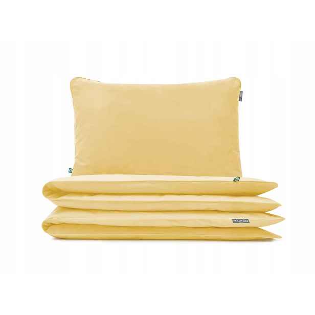 Povlečení Basic Bananové 140 x 200 cm 1 x 60 x 50 cm Mumla