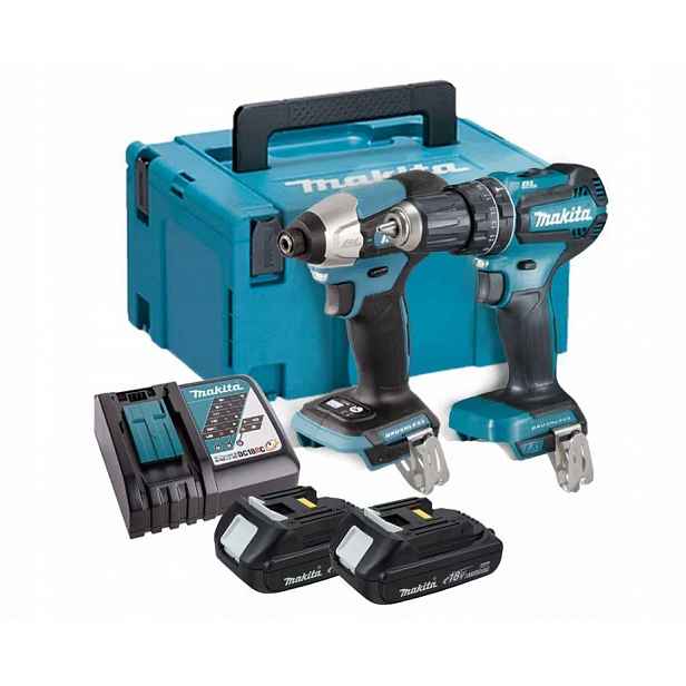 Makita DLX2423AJ Combo sada (DDF487DTD157) 18V 2x 2Ah