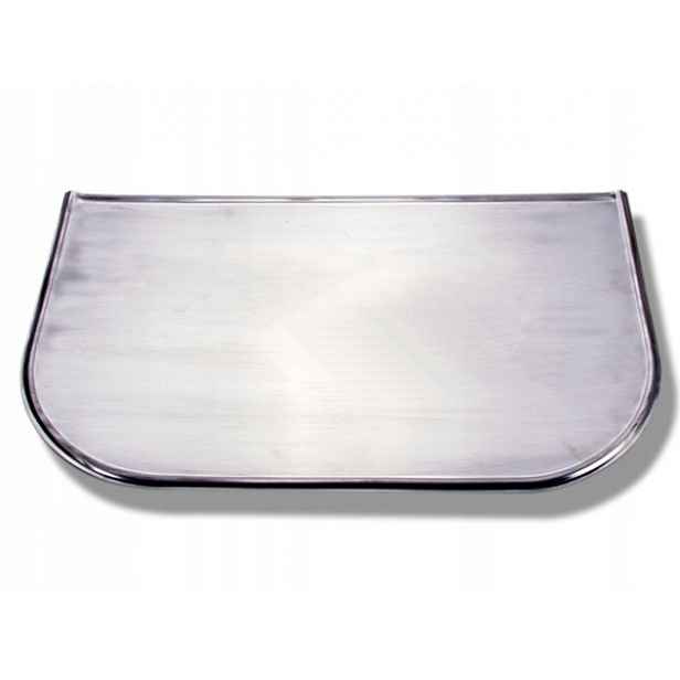 plech před krb nerezová ocel 60x40 cm