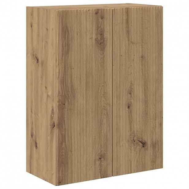 vidaXL TV wall cabinet 59,5 x 31 x 80 cm Artisanový dub